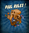 Cartoon: Paul Rules ! (small) by Thomas Berthelon tagged berthelon thomas worldcup world cup 2010 mondial football paul octopus