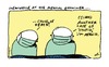 Cartoon: at the medical examiner (small) by ericHews tagged autopsy,death,cause,stupid,dumb