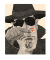 Cartoon: Agent (small) by Jan Rieckhoff tagged abhörskandal,nsa,usa,obama,geheimagent,wanze,aushorchen,anzapfen,netz,web,internet,verkabelt,verwanzt,beziehungskrise,außenpolitik,bündnis,belastung,pakt,abhöraffäre,agent,vernetzt,daten,sicherheit,datenschutz