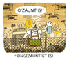Cartoon: ... (small) by markus-grolik tagged sicherheitszaun,oktoberfest,wiesn,ozapft,is,münchen,bier,massenveranstaltung
