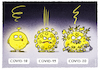 Cartoon: Mutation.... (small) by markus-grolik tagged corona,virus,absage,abgesagt,wiesn,oktoberfest,wiesnabsage,bier,volksfest,genese,virenstamm,mutation