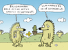Cartoon: Hedgehogs (small) by Musluk tagged hedgehog