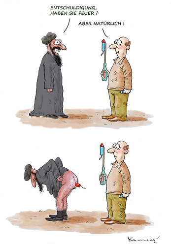 Cartoon: GEMEINSAM SILVESTER FEIERN (medium) by marian kamensky tagged happy,new,year,2016,happy,new,year,2016