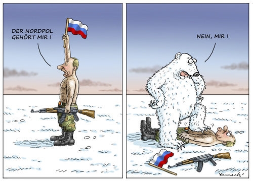Cartoon: PUTINS NORDPOL (medium) by marian kamensky tagged nordpol,putin,ukraine,russland,expansion,nordpol,putin,ukraine,russland,expansion