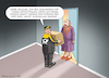 Cartoon: HÖFLICHE POST (small) by marian kamensky tagged poststreik,deutschland