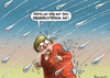 Cartoon: Pofallas GroKotränen (small) by marian kamensky tagged profalla,angela,merkel,abtritt,groko,grossen,koalition,spd,cdu,csu