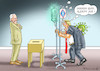 Cartoon: SLEEPY JOE AND TRUMP (small) by marian kamensky tagged coronavirus,epidemie,gesundheit,panik,stillegung,trump,pandemie