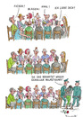 Cartoon: Stammtischalarm (small) by marian kamensky tagged humor,schwarzer,hinrichtung,letzter,wille,reue,selbstmord,befreiung