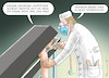 Cartoon: TOTIMPFSTOFF NOVAVAX (small) by marian kamensky tagged curevac,testzentren,corona,impfung,pandemie,booster,omikron,totimpfstoff,novavax,impfpflicht