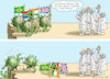 Cartoon: WHO WIRD AKTIV (small) by marian kamensky tagged biontech,pfizer,impfung,corona,eu,who,ursula,von,der,leyen,notbremse