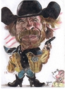 Cartoon: Chuck Norris Texas Ranger (small) by RoyCaricaturas tagged chuck,norris,actors,cartoon,texas