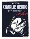 Cartoon: 1 Year later (small) by Carma tagged charlie,hebdo,anniversary