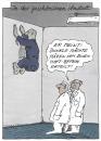 Cartoon: haftung (small) by Andreas Prüstel tagged sugestion,psychatrie