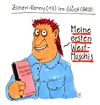 Cartoon: zonen-ronny (small) by Andreas Prüstel tagged wiedervereinigung,deutsche,einheit,tilblatt,titanic,satiremagazin,zonengaby,video,porno,muschis,cartoon,karikatur,andreas,pruestel