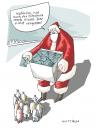 Cartoon: Nikolaus (small) by Mattiello tagged rezession,blauer,brief,entlassungen,kurzarbeit