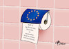 Cartoon: Charta (small) by Paolo Calleri tagged eu,tuerkei,fluechtende,grenze,griechenland,schuesse,traenengas,tote,werte,humanitaet,solidaritaet,not,elend,krieg,abschottung,festung,europa,charte,grundrechte,europaeische,union,karikatur,cartoon,paolo,calleri
