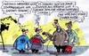 Cartoon: Der Lauf der Geschichte (small) by RABE tagged bundesregierung,kanzlerin,cdu,fdp,waffenhersteller,rüstungsindustrie,waffenexporteur,waffenlobby,heckler,koch,waffenfabrik,gewehr,sturmgewehr,schusswaffen,rebellen,libyen,rebellenhochburg,gaddafi,regime,gewalt,terror,mord,folter,opposition,bürger,kämpfer,