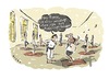 Cartoon: Rechts-Links-Schwaeche (small) by Bettina Bexte tagged yoga,männer,rechts,links,sport,kurs,fitness,lehrerin