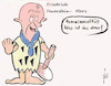 Cartoon: Merz (small) by tiede tagged merz,homosexualität,wahlkampf,tiede,cartoon,karikatur