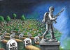 Cartoon: NO WAR! (small) by menekse cam tagged war,peace,death,life,civilian,army,soldiers,syria,turkey,cemetery,sculpture,grave,gravestone