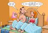 Cartoon: Nach dem Sex (small) by Chris Berger tagged paar,geschlechtsverkehr,sex,frage