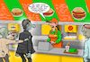 Cartoon: Neulich beim Mac (small) by Chris Berger tagged zombies,zombi,mac,donalds,burger,cola,menschenfleisch,happy,meal