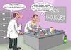 Cartoon: Wahrheitsserum (small) by Chris Berger tagged labor,forschung,chemielaboranten,wahrheitsserum