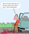 Cartoon: Chats (small) by Karsten Schley tagged trafic,medias,internet,popularite,chats,dessins,voitures
