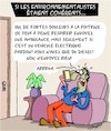 Cartoon: Coherent (small) by Karsten Schley tagged environnement,nature,climat,sante,diesel,voitures