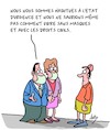 Cartoon: Droits (small) by Karsten Schley tagged corona,masques,politique,sante,droits,societe