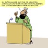 Cartoon: Entschuldigung (small) by Karsten Schley tagged religion,terrorismus,muslime,islam,geistliche,politik,kriminalität,is,daech,gesellschaft,demokratie