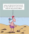 Cartoon: Hilfe! (small) by Karsten Schley tagged umweltzerstörung,plastik,verschmutzung,meere,ozeane,tiere,reisen,tourismus,industrie,business,gesellschaft,politik