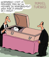Cartoon: Incroyable ! (small) by Karsten Schley tagged politique,politiciens,economie,mort,revenu,impots,gouvernement,societe