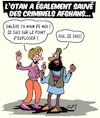 Cartoon: OTAN (small) by Karsten Schley tagged otan,afghanistan,criminels,terrorisme,militaire,politique,securite,societe