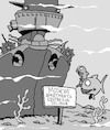 Cartoon: Zu vermieten (small) by Karsten Schley tagged moskva,krieg,russland,ukraine,kriegsschiffe,schwarzmeerflotte,politik