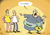 Cartoon: gay marriage (small) by rodrigo tagged gay,marriage,homosexual,lesbian,priest,church,religion,society