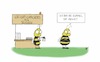 Cartoon: Weight Watchers für Bienen (small) by SteffenHuberCartoons tagged weightwatchers,weight,watchers,abnehmen,diät,biene,bienen,hummel,insekten,essen,dick