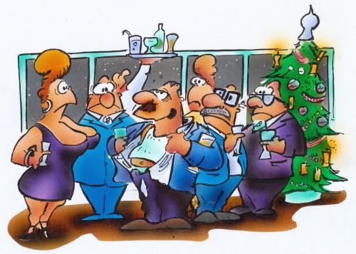 Cartoon: Weihnachtsfeier (medium) by HSB-Cartoon tagged weihnachten,advent,firma,weihnachtsfeier,weihnachten,weihnacht,heiligabend,tradition,fest,feier,kultur,weihnachtsfeier,party,feiern,spaß,arbeitskollegen,kollgen,firma,unternehmen,advent,betrinken,betrunken,männer,mann