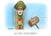 Cartoon: Hau den Lukaschenko (small) by Mirco Tomicek tagged lukaschenko,belarus,gewalt,demo,demonstrationen,wahlen,eklat,proteste,präsidentschaftswahlen,weiß,russland,weißrussiche,weißrussland,außenminister,eu,sanktionen,konsequenzen,polizeigewalt,cartoon,karikatur,mirco,tomicek