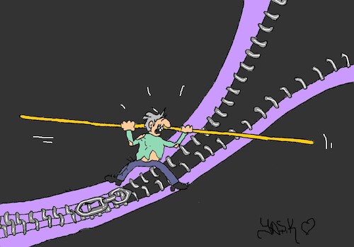 Cartoon: puny justice (medium) by yasar kemal turan tagged puny,justice