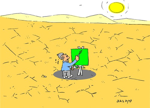Cartoon: stop (medium) by yasar kemal turan tagged stop