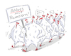 Cartoon: Rumeiern (small) by Wodner tagged hühner,huhn,demo,demonstration,eier,protest