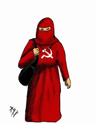 Cartoon: Communists now (medium) by yaserabohamed tagged communist