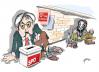 Cartoon: SPD-Steinmeier (small) by Dragan tagged spd,steinmeier