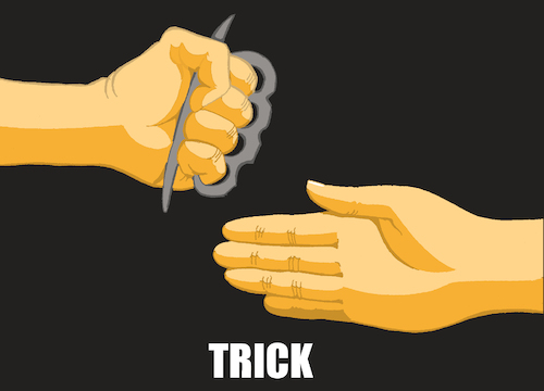 Cartoon: Paper Scissors Rock... (medium) by berk-olgun tagged knuckles