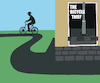 Cartoon: The Bicycle Thief... (small) by berk-olgun tagged the,bicycle,thief