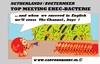 Cartoon: EHEC-bacterium Problems (small) by cartoonharry tagged attack,surrender,ehec,bacterium,cartoon,cartoonist,cartoonharry,dutch,germany,spain,holland,england,cumcummer,tomatoes,toonpool