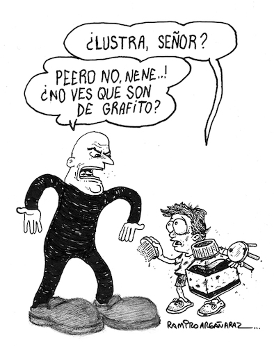Cartoon: Lustra? (medium) by ramiro tagged humorgrafico,tinta,grafito