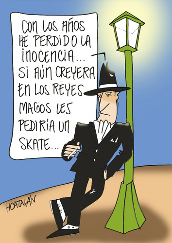 Cartoon: REYES MAGOS (medium) by HCATALAN tagged tango