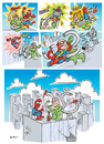 Cartoon: Spider (small) by Riko cartoons tagged riko,cartoon,spiderman,wine